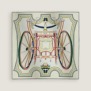 Les Roues de Phaeton scarf 70 | Hermès USA